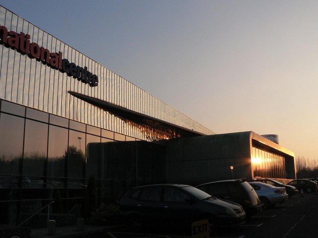 Telford International Centre exterior photographed in December 2007